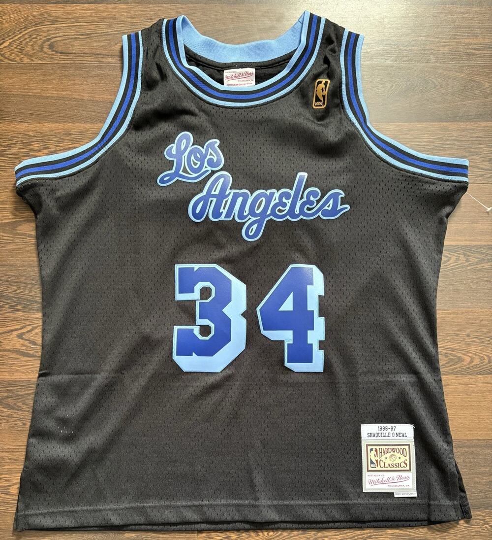 Shaquille O'Neal #34 LA Lakers Mitchell & Ness 1996-97 Jersey Sz XL NWOT